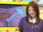 日本女主持在做節目時強迫顏射 6